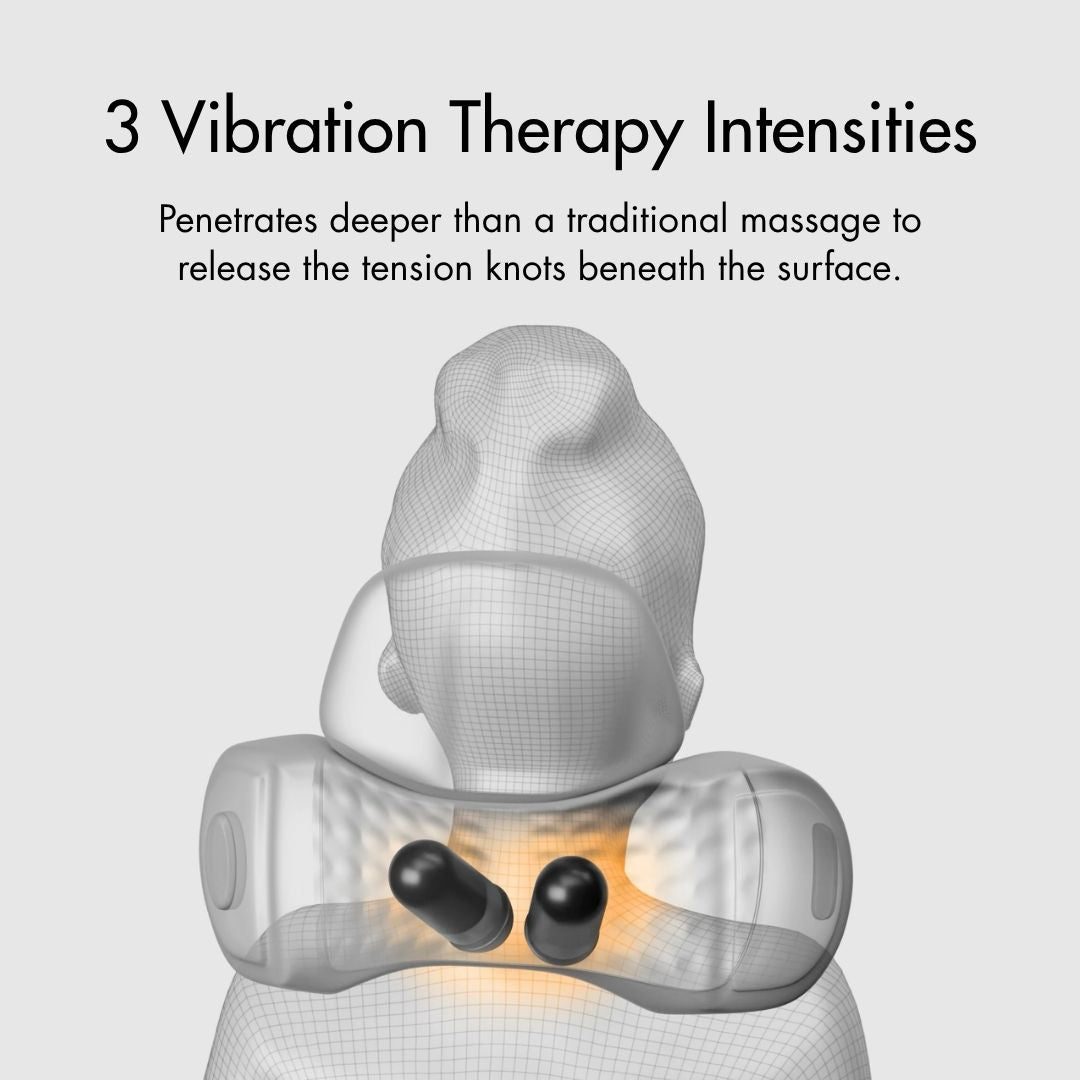 The three vibration intensities of the FisioRest.