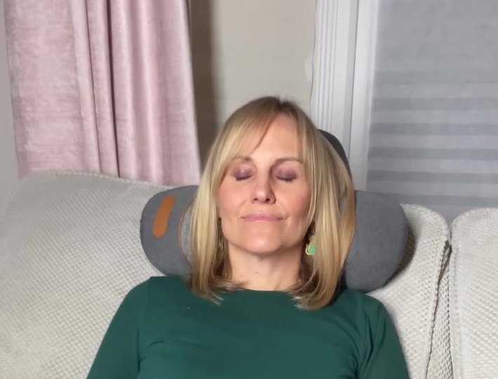 Lying back on FisioRest